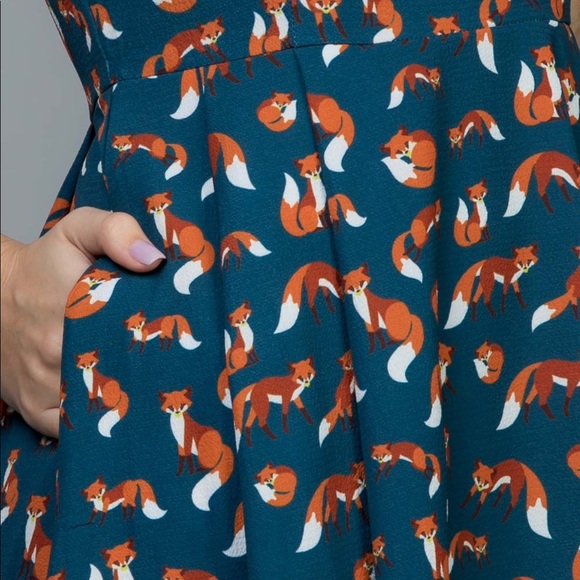 Fox 🦊 Print Dress - Picture 6 of 10